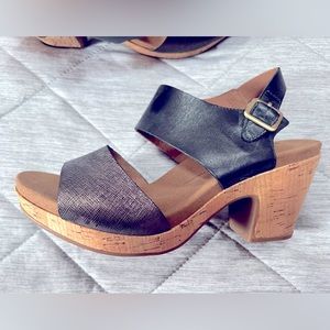 Cork bottom Rockport sandals